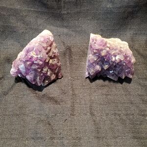Purple Amethyst Crystal Clusters
